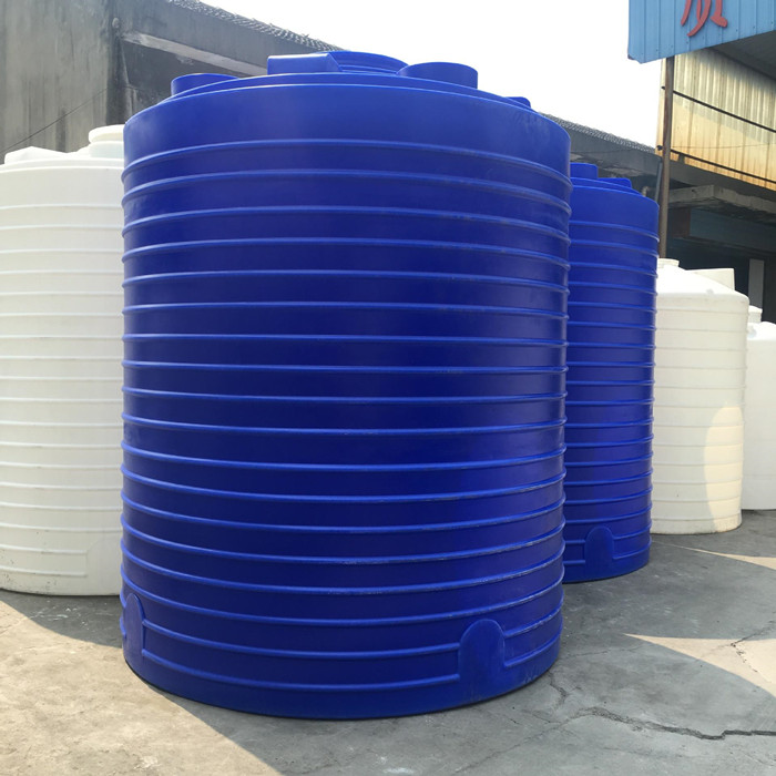 定制大型蓝色塑料储罐水箱水塔